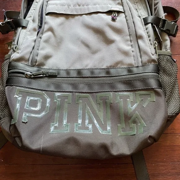 PINK Victoria's Secret Beige Backpack - Picture 5 of 8